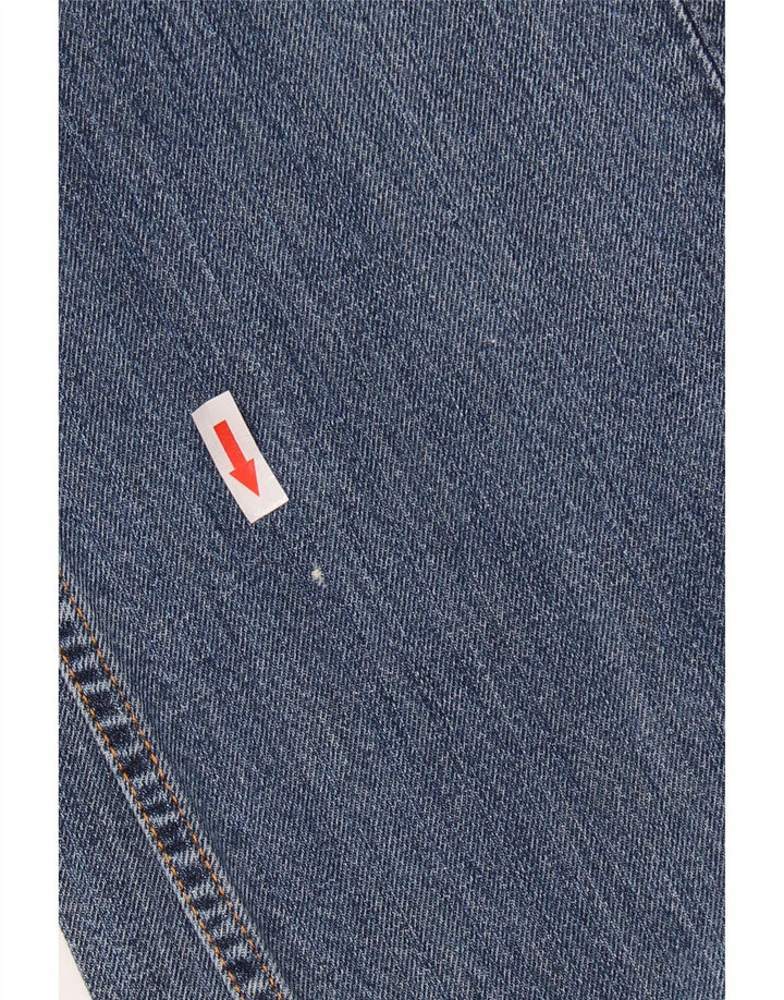 TIMBERLAND Herren Straight Jeans W34 L31 Blaue Baumwolle