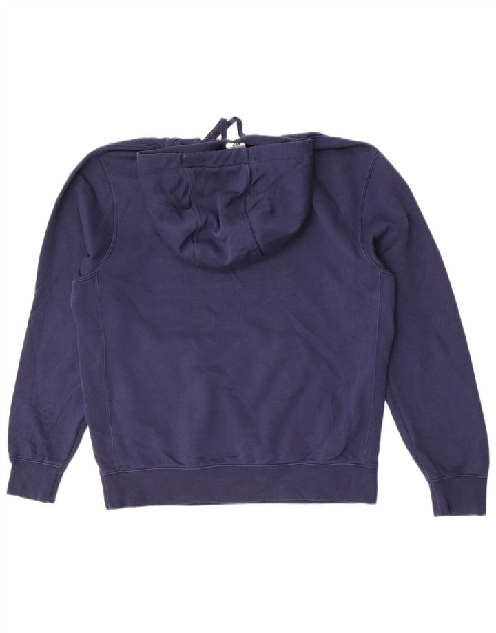 Nike Herren-Hoodie-Pullover aus Baumwolle in mittlerem Marineblau