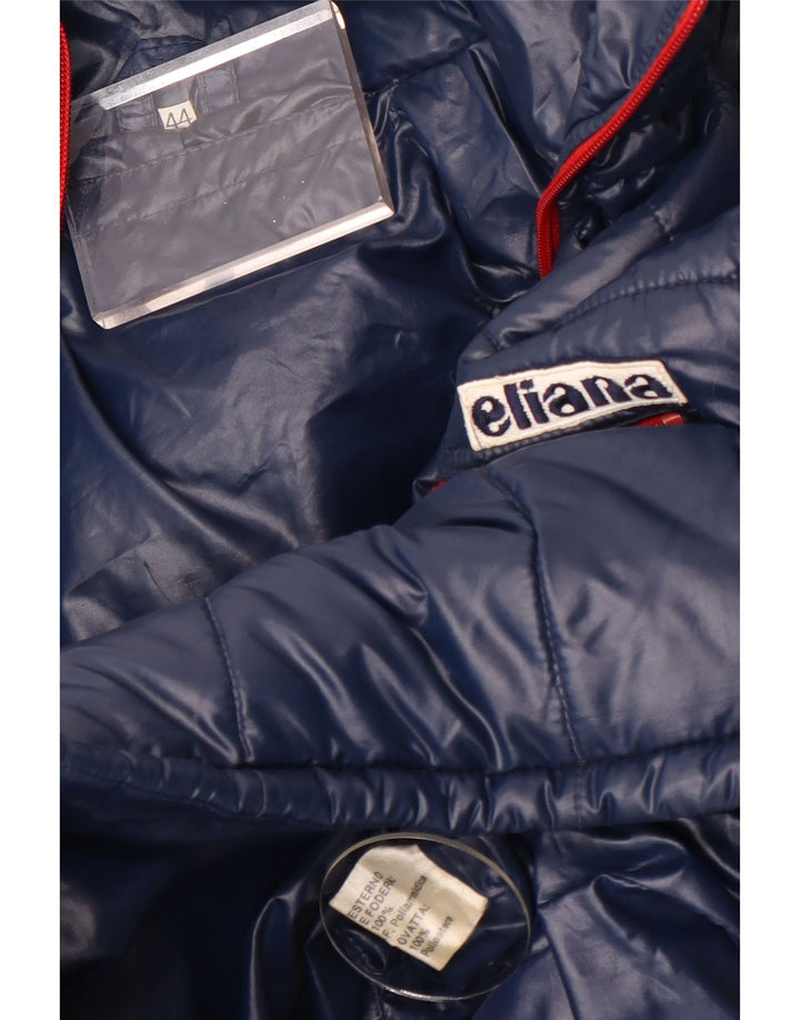 Eliana Wattierte Damenjacke mit Kapuze IT 44 Medium Navy Blue Polyamid