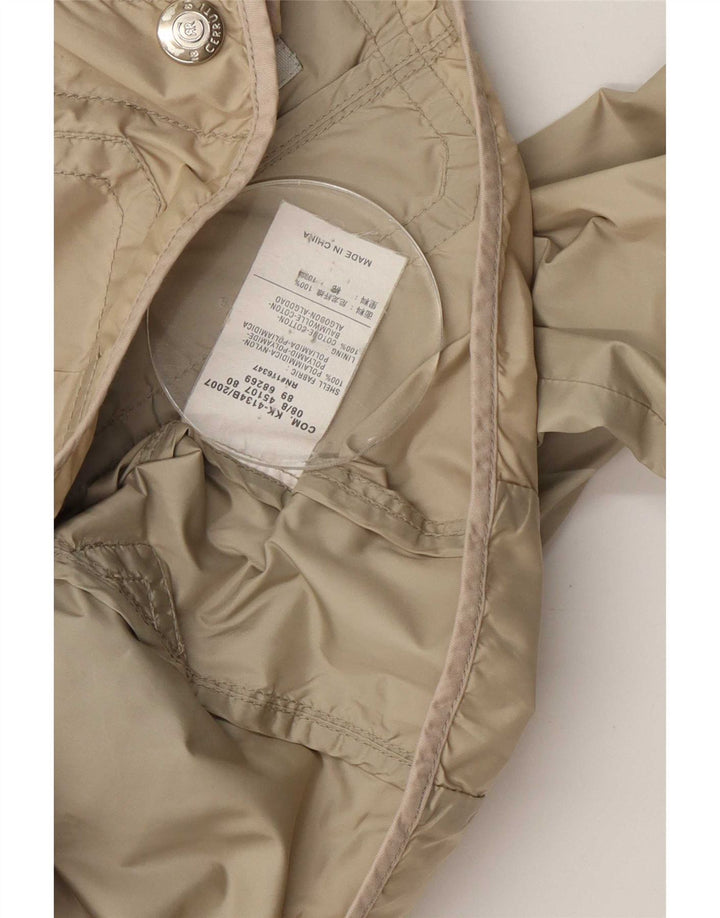 Cerruti 1881 Damen Utility-Jacke IT 44 Medium Beige Nylon
