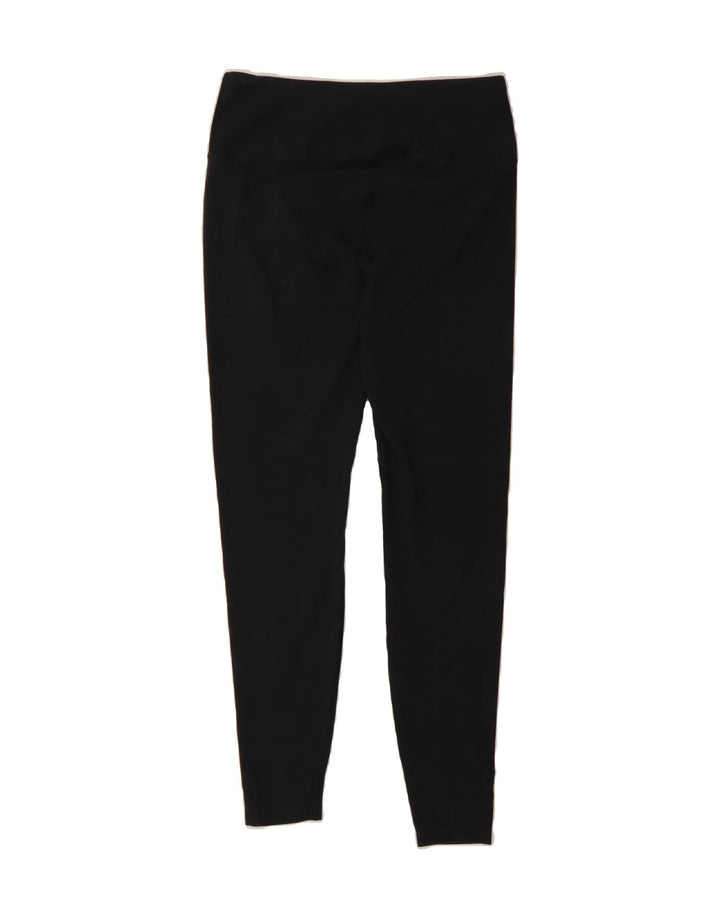 UNDER ARMOUR Womens Leggings UK 14 Medium Black Polyester Vintage Under Armour and Second-Hand Under Armour from Messina Hembry 