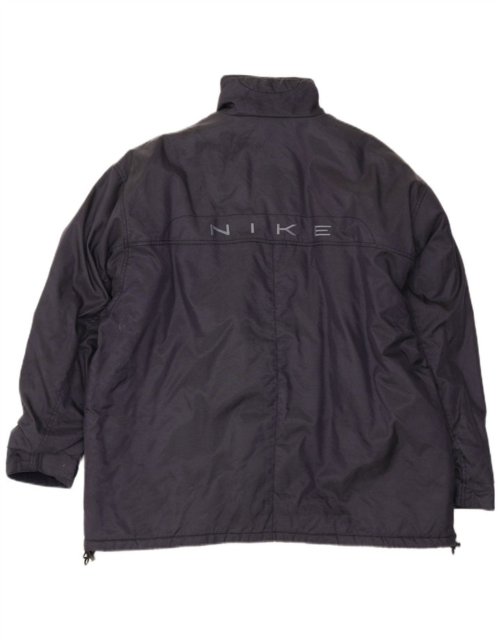 Nike Herren Windjacke UK 42/44 Großes marineblaues Nylon