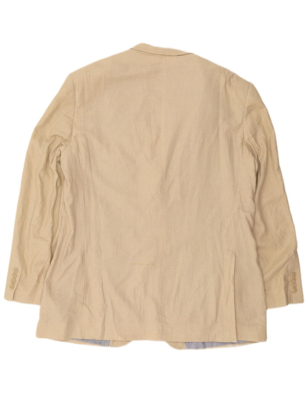 Marks & Spencer Herren Longline 2-Knopf-Blazerjacke UK 38 Mittelbeige