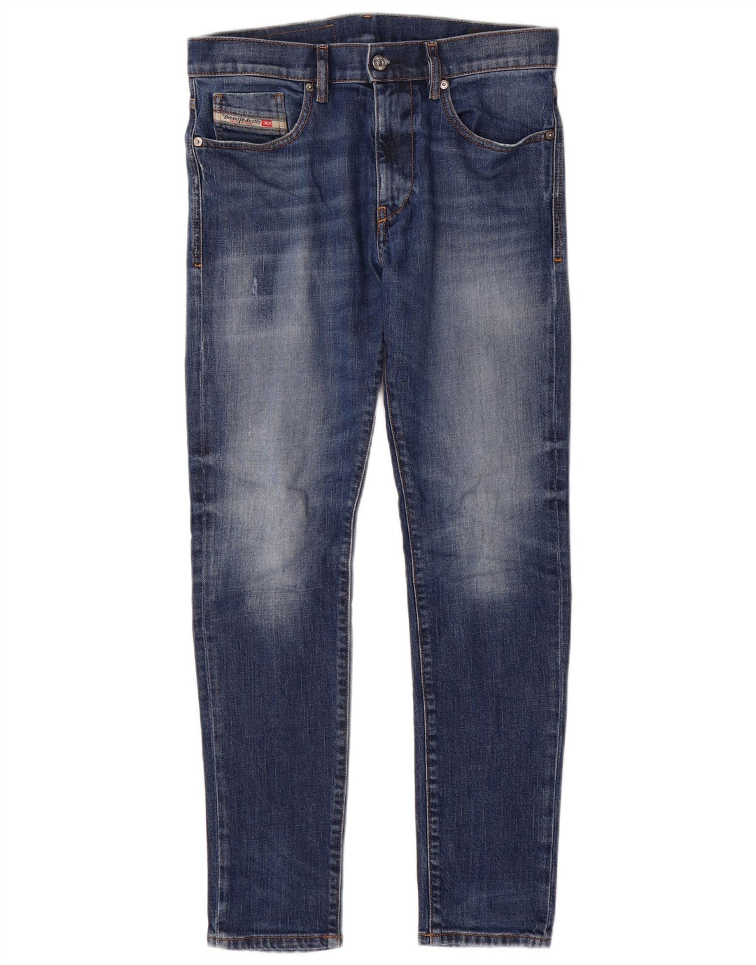 Diesel Damen Slim Jeans W30 L30 Blaue Baumwolle