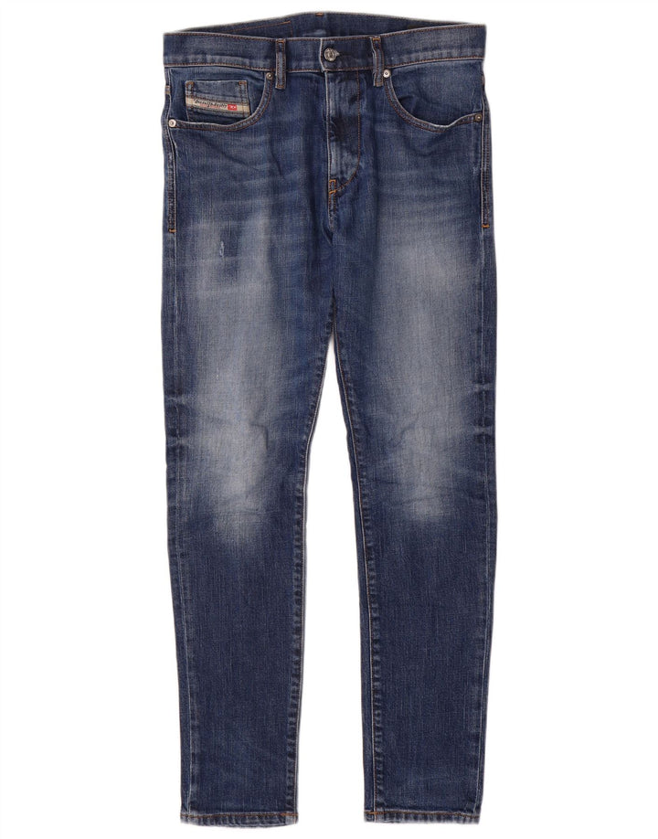 Diesel Damen Slim Jeans W30 L30 Blaue Baumwolle