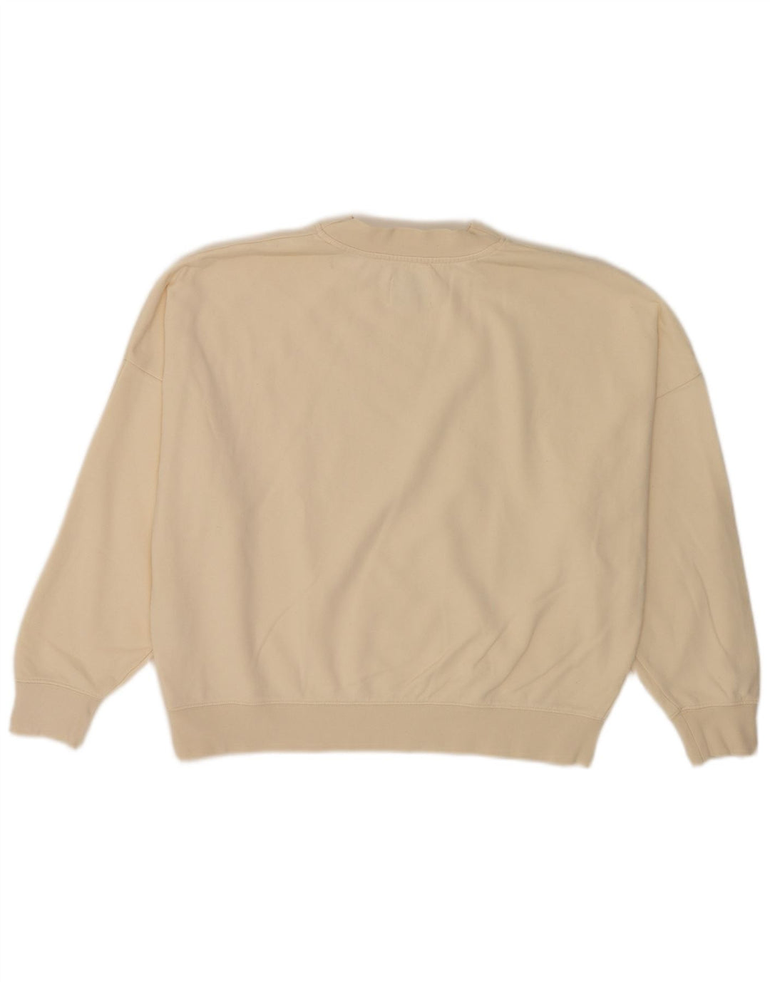 PEPE Jeans Damen-Sweatshirt mit Grafik, übergroß, Gr. 10, Größe S, gebrochenes Weiß