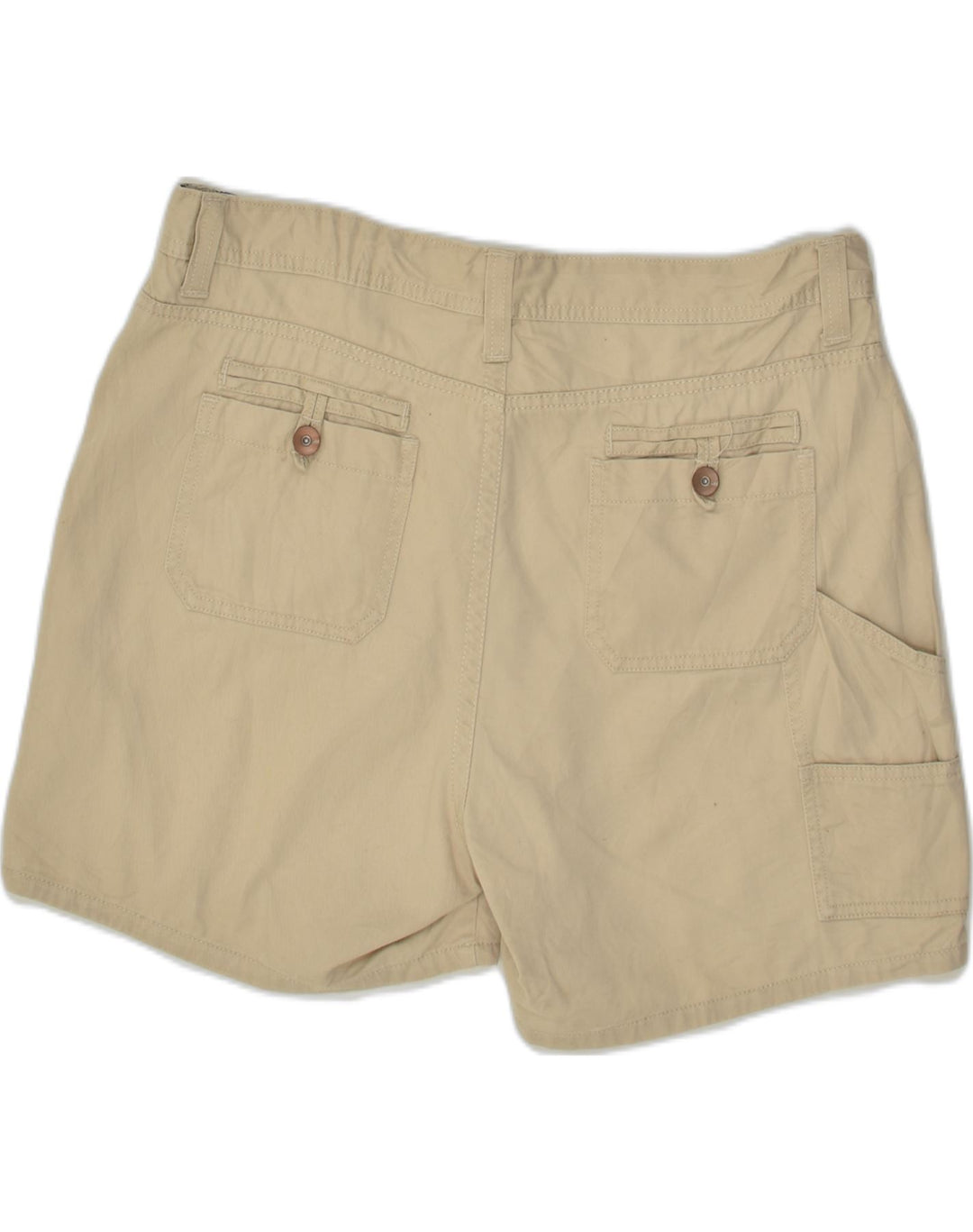 LEE Womens Casual Shorts US 14 XL W36 Beige Cotton | Vintage Lee | Thrift | Second-Hand Lee | Used Clothing | Messina Hembry 