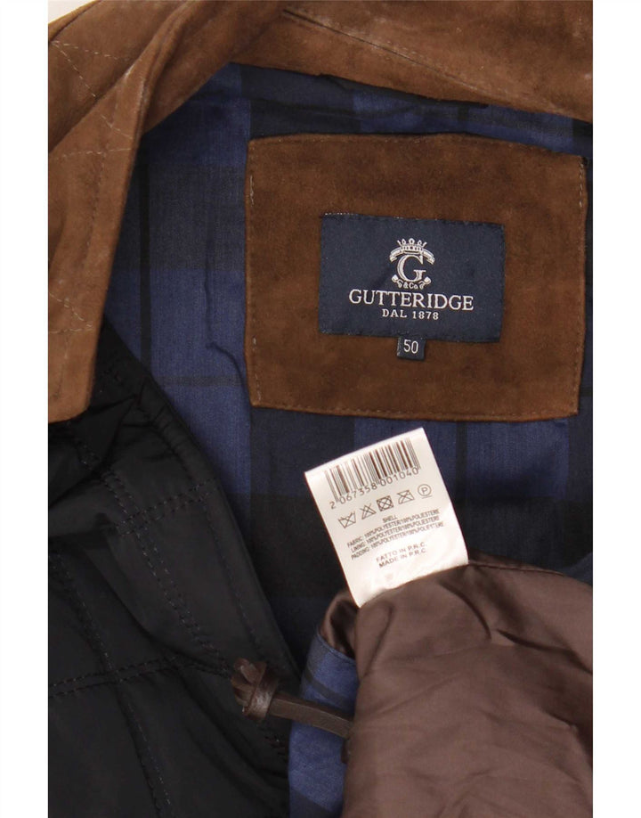 Gutteridge Herren Utility Jacke IT 50 Large Marineblau Colourblock Polyester