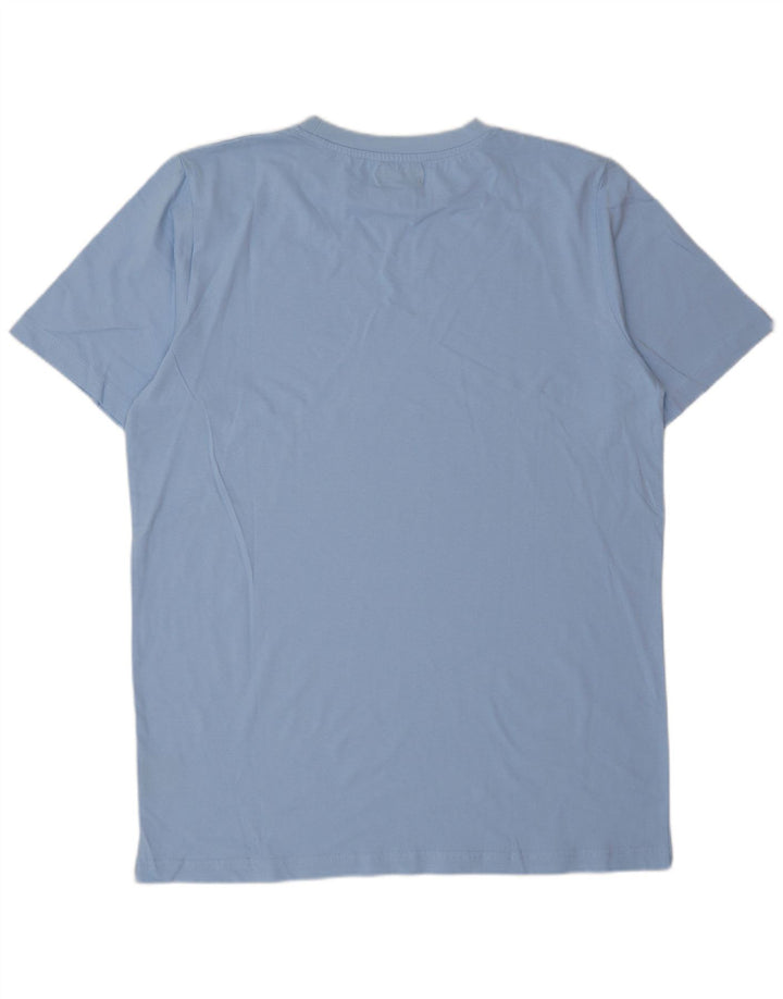 KAPPA Herren T-Shirt Top mittelblaue Baumwolle
