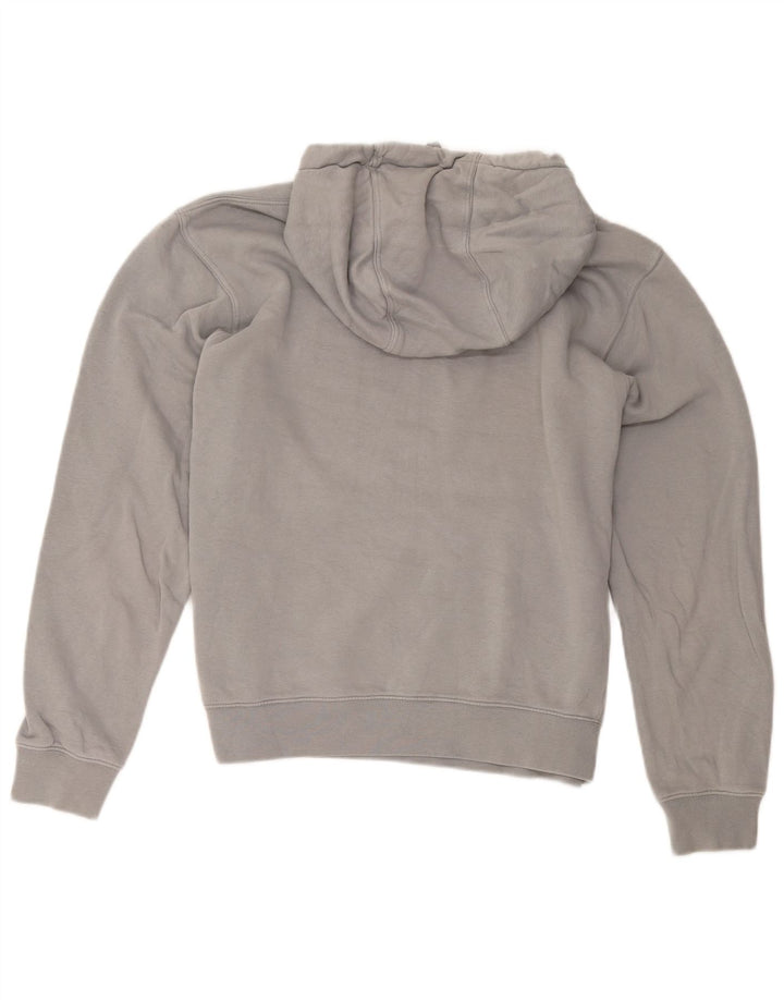 Nike Herren Kapuzenpullover aus mittelgrauer Baumwolle