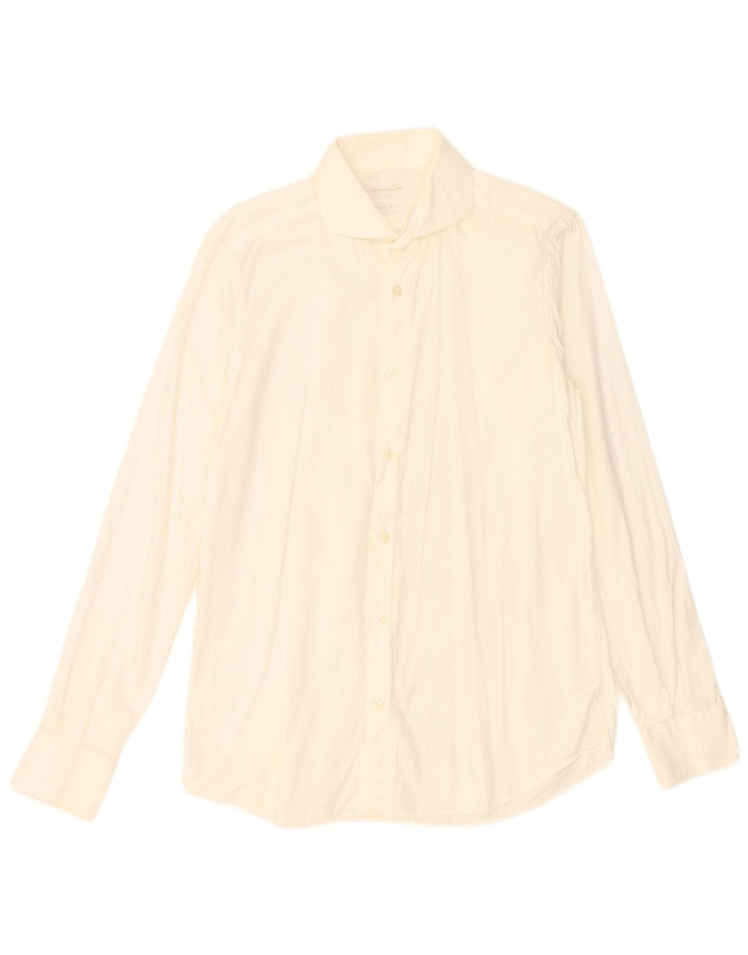 Massimo Dutti Herrenhemd Größe 39 Medium Weiß