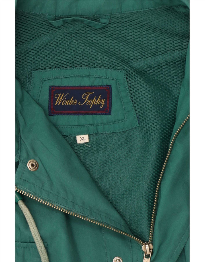 Vintage Herren Militärjacke UK 42 XL Grün