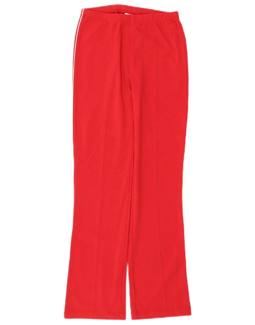 Reebok Damen Trainingshose UK 12 Mittelrotes Nylon