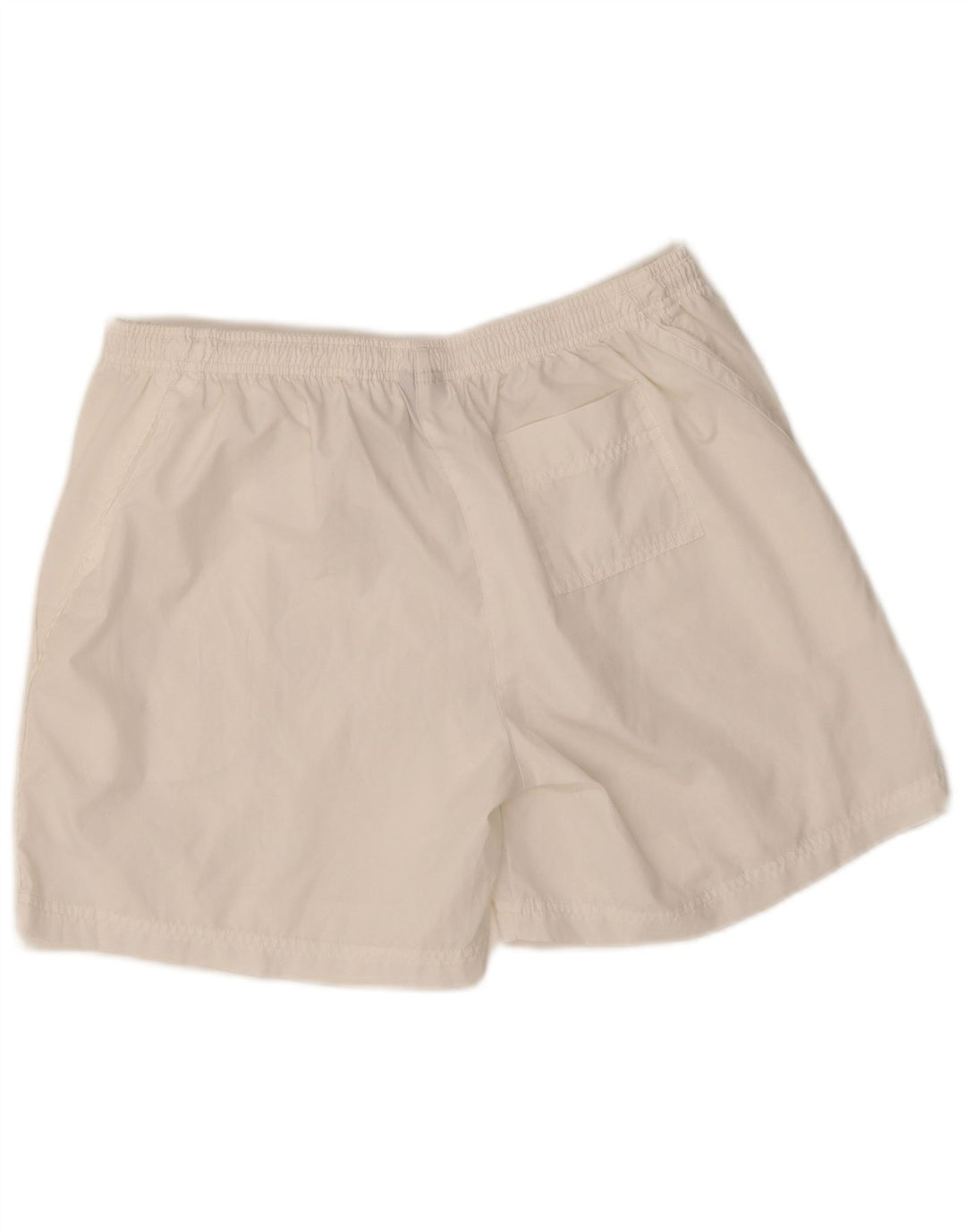 Nike Damen Sportshorts UK 14/16 Large Weiß Polyester