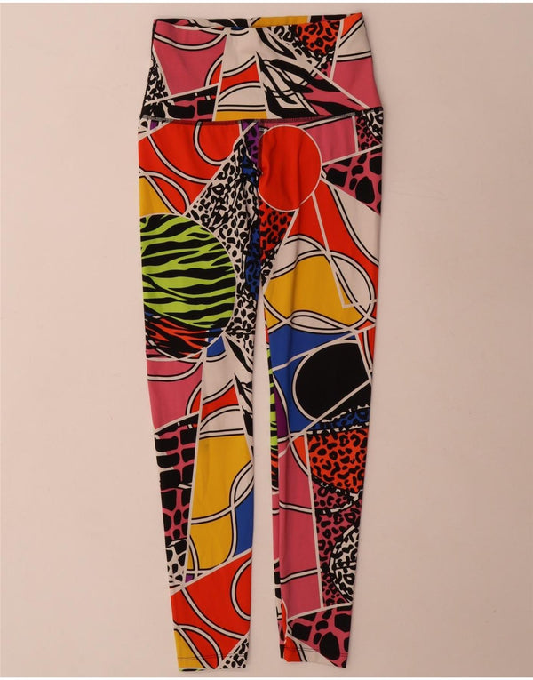 Adidas Damen Aeroready Leggings UK 8/10 Small Mehrfarbig