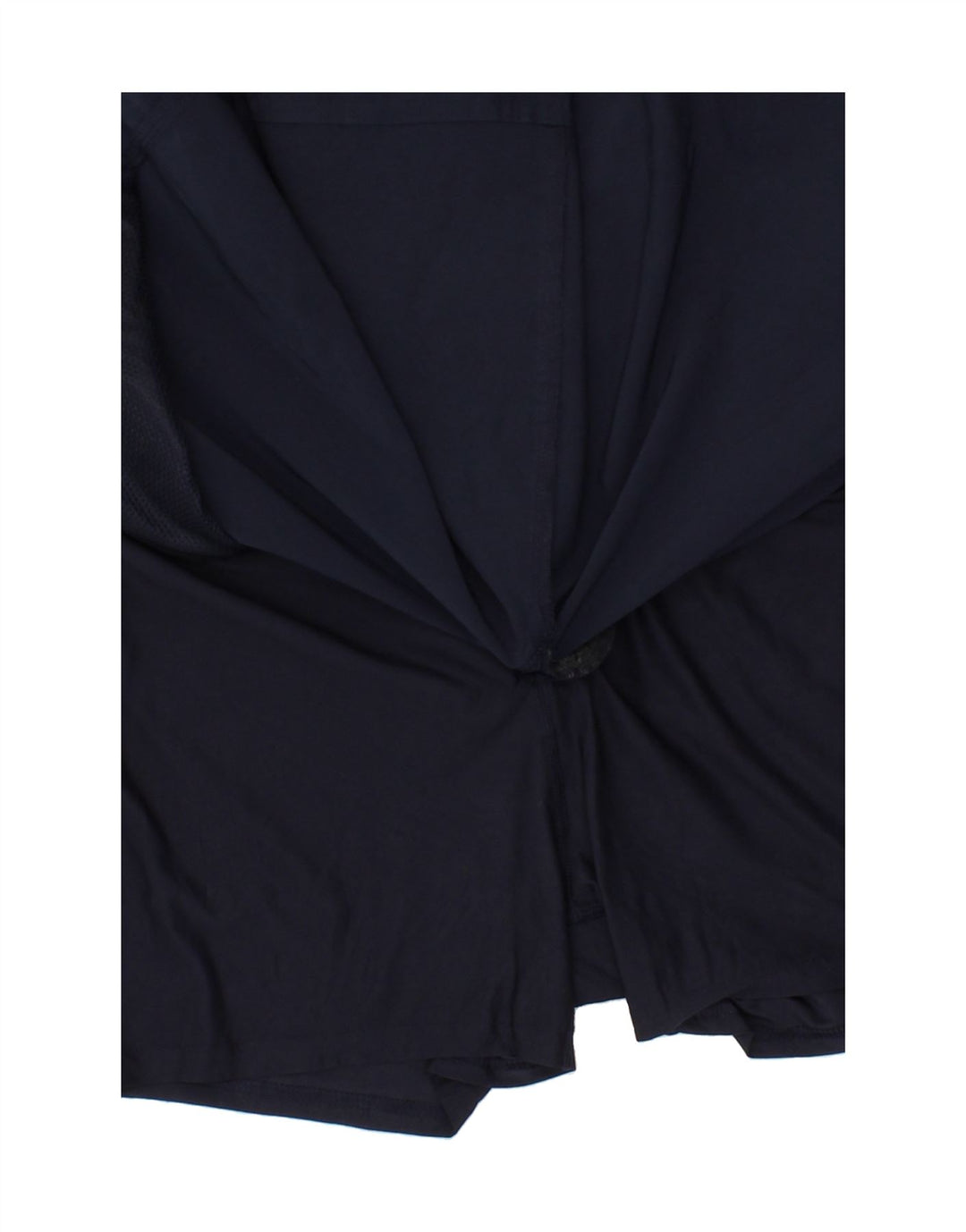 EDDIE BAUER Womens Mini Skirt UK 12 Medium W26  Navy Blue Polyester Vintage Eddie Bauer and Second-Hand Eddie Bauer from Messina Hembry 