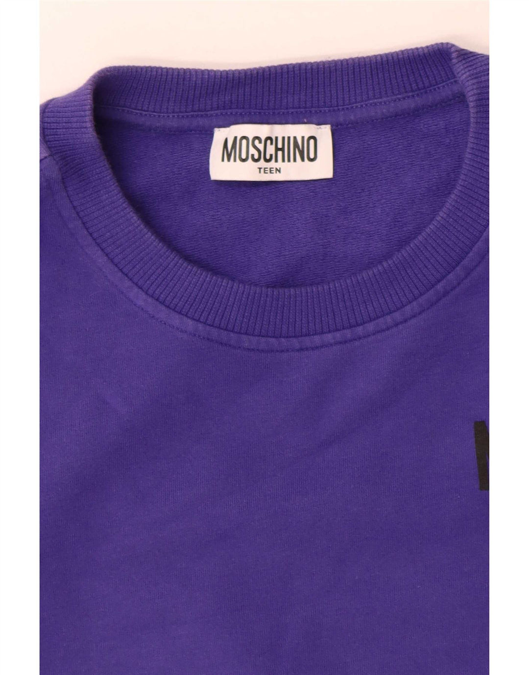 Moschino Jungen-Sweatshirt mit Grafik, 13–14 Jahre, Lila
