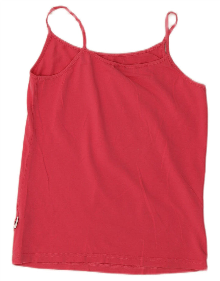 Kappa Damen Crop Cami Top UK 18 XL Rote Baumwolle