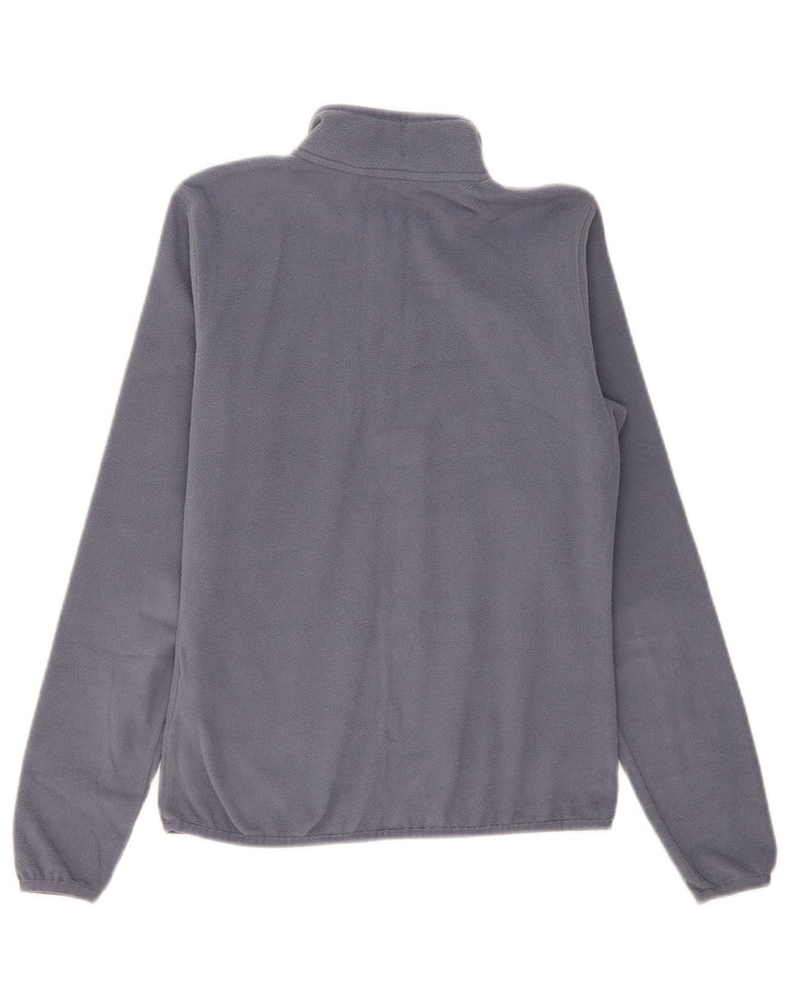 The North Face Damen-Fleecepullover mit Reißverschluss am Hals, UK 10, Größe S, Grau, Polyester