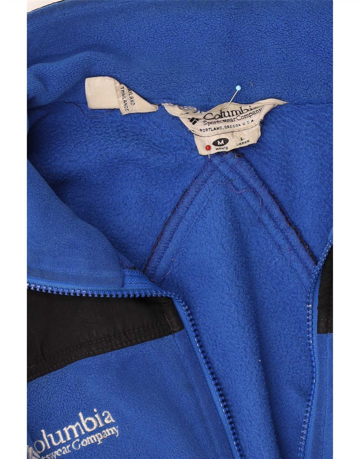 Columbia Herren-Titanium-Fleecejacke, UK 38, mittelblau, Farbblock