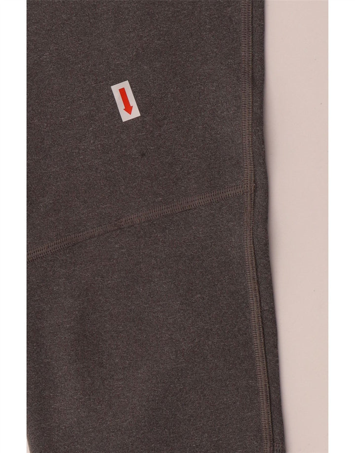 NIKE Leggings mit Dri-Fit-Grafik für Mädchen, 12–13 Jahre, Größe L, Grau, Farbblock