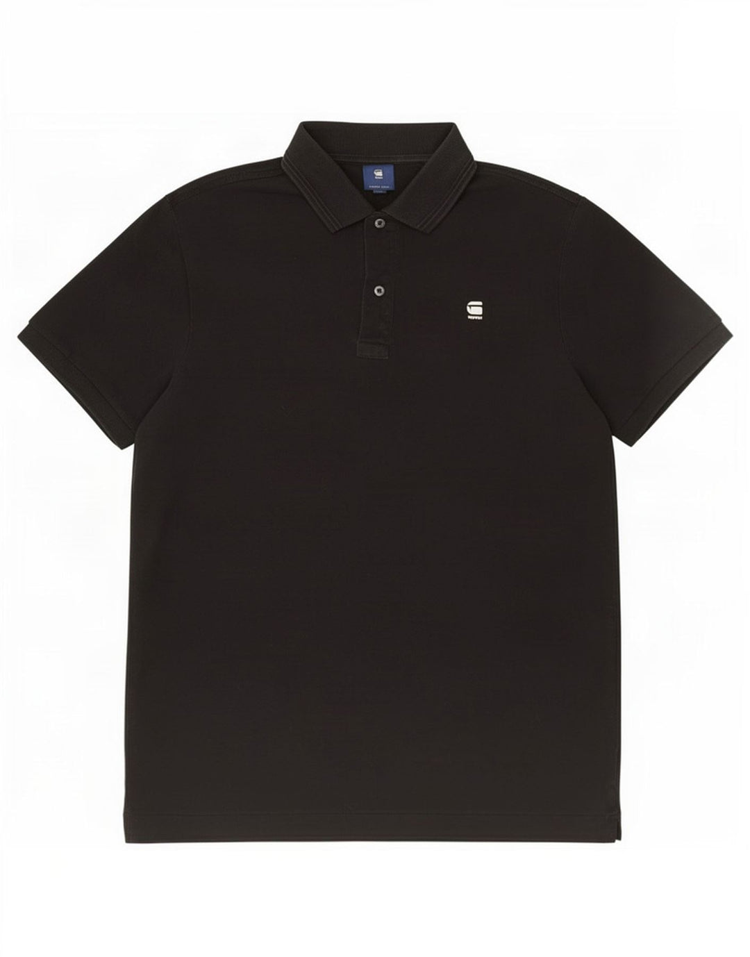 G-Star Herren Poloshirt Mittelschwarze Baumwolle