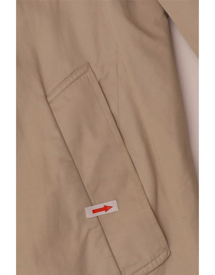 Aquascutum Herrenmantel UK 40 Large Beige Baumwolle