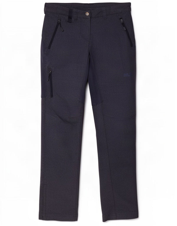 Jack Wolfskin Damen Slim Cargohose UK 8 Small W30 L30 Marineblau