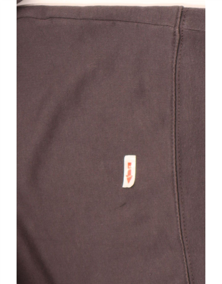 Zara Herren-Sweatshirt-Pullover, große graue Baumwolle
