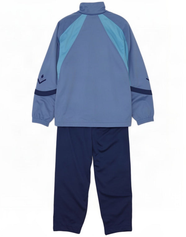 Diadora Herren-Trainingsanzug in Übergröße mit Grafik, UK 16, Größe L, Blau, Farbblock