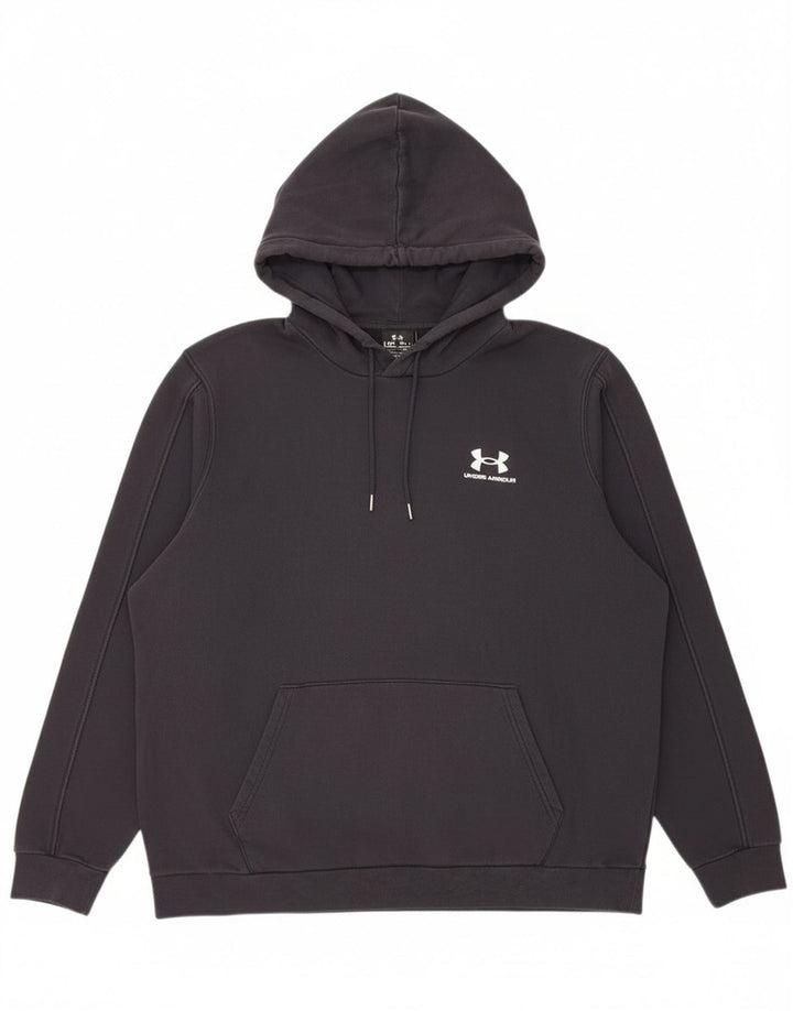 Under Armour Herren Kapuzenpullover, groß, schwarze Baumwolle