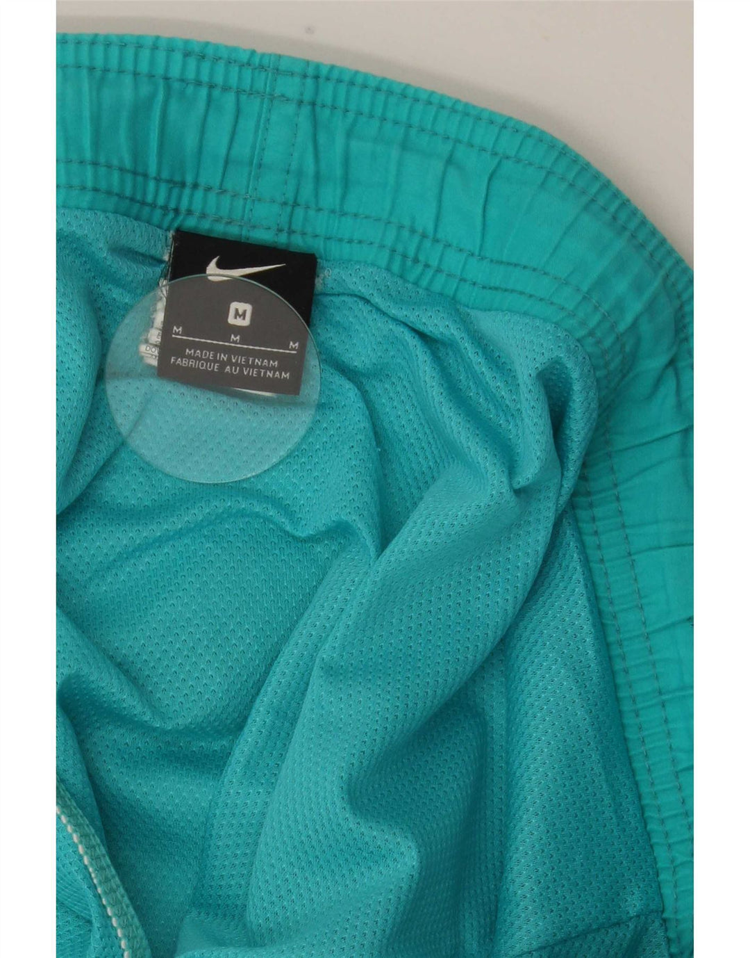 Nike Herren-Badeshorts mit Grafik, mittelblau, Polyester