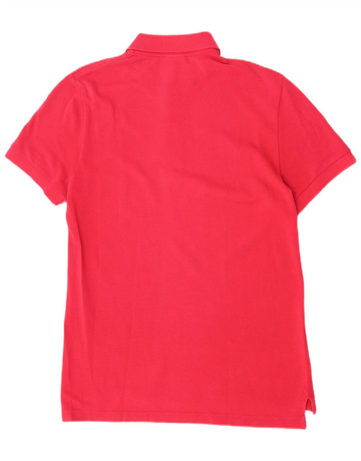 Lacoste Herren-Poloshirt, Größe 3, klein, rosa Baumwolle