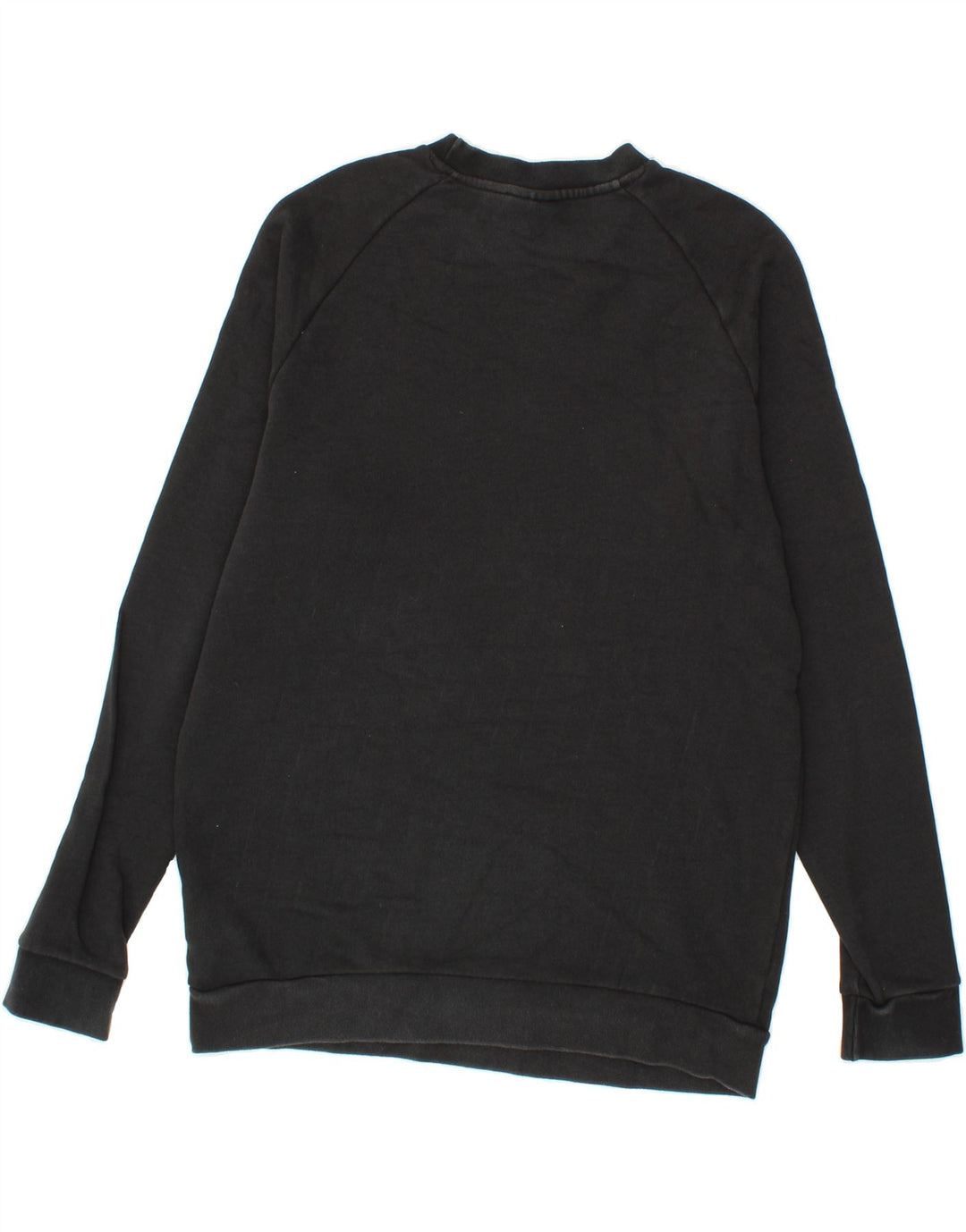 ADIDAS Mens Graphic Sweatshirt Jumper Medium Black Cotton Vintage Adidas and Second-Hand Adidas from Messina Hembry 