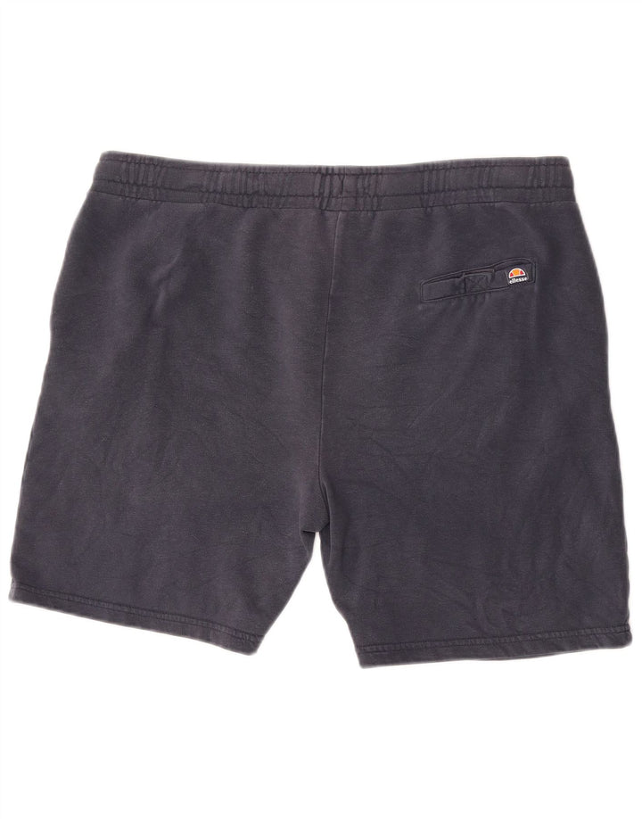Ellesse Herren-Sportshorts, mittelgroß, marineblau, Baumwolle