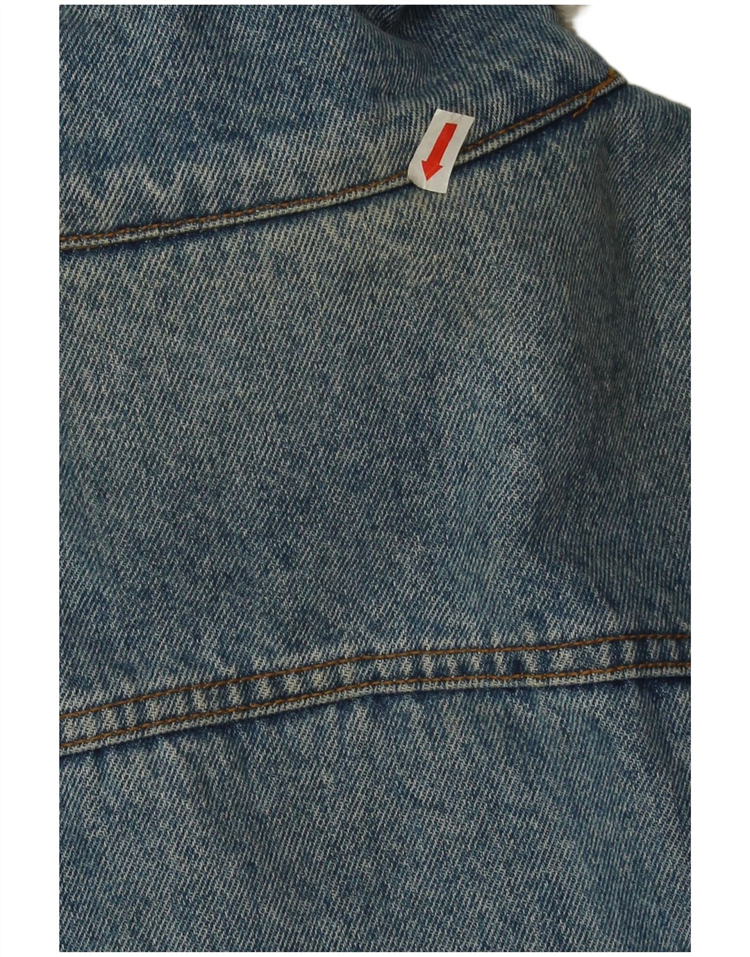 Carrera Herren Sherpa Jeansjacke UK 38 Mittelblaues Polyester