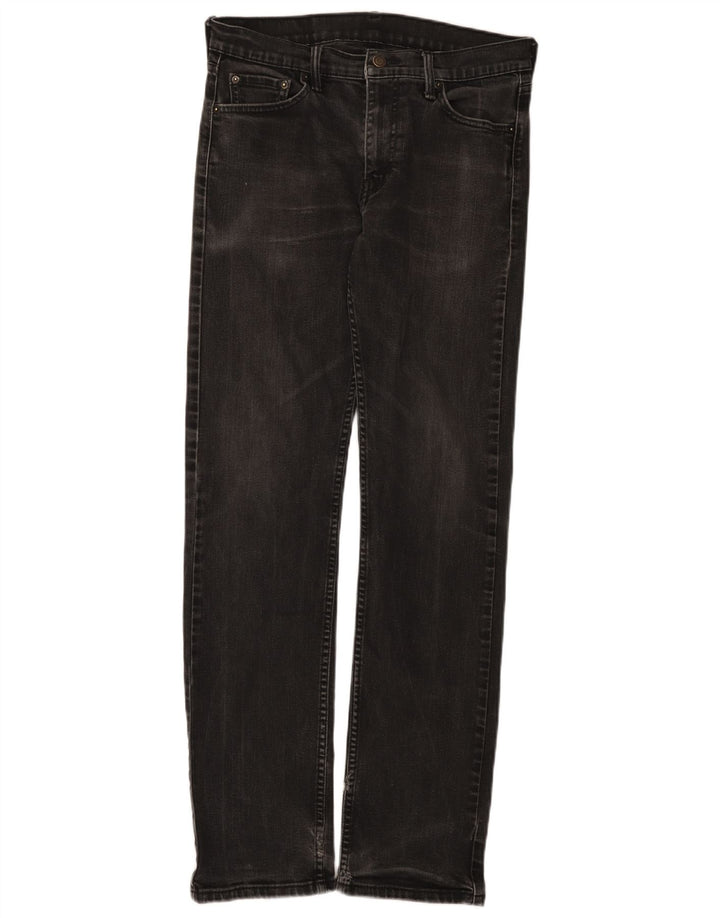 Levi's Herren Straight Jeans W30 L31 Schwarz