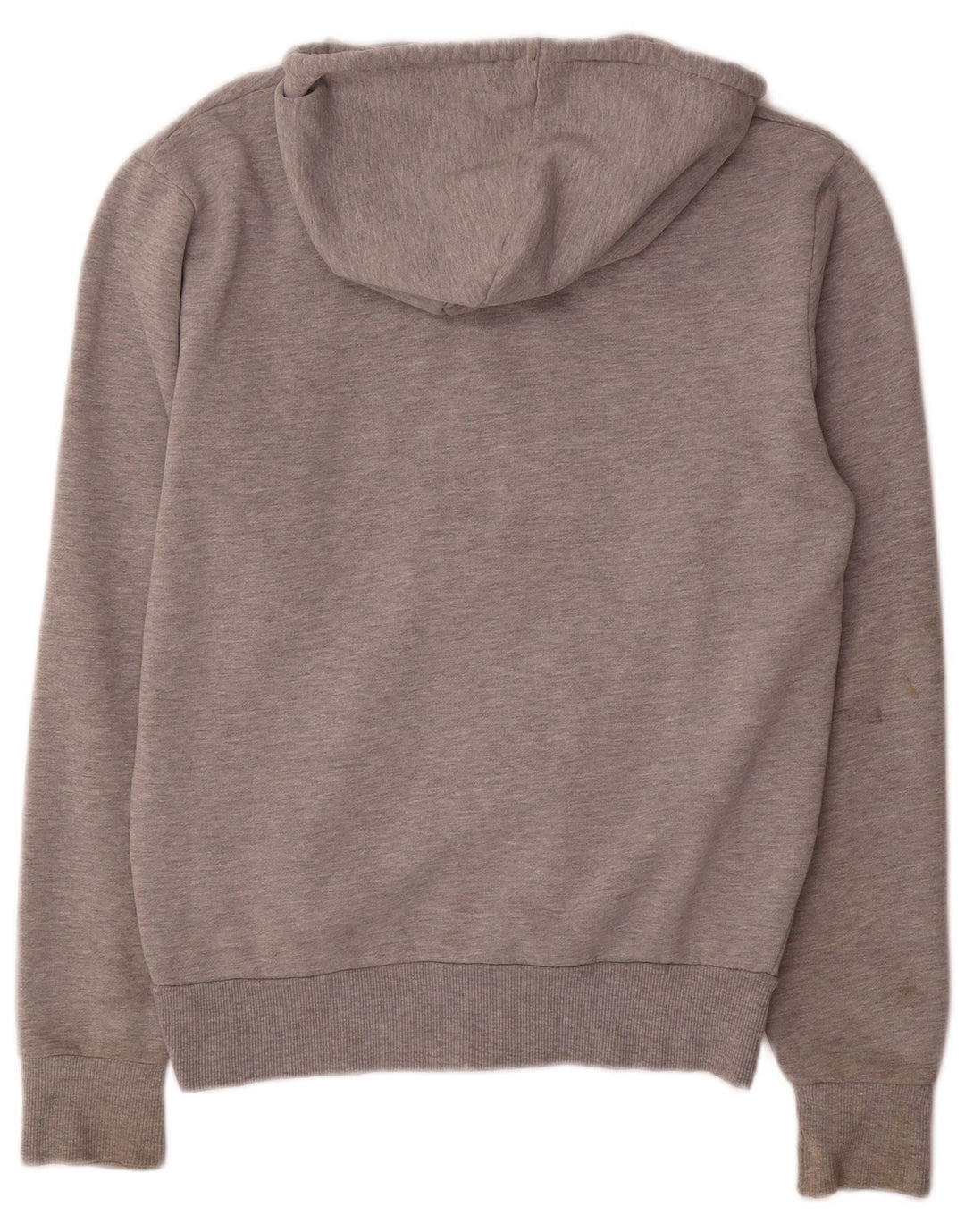 Ellesse Herren-Kapuzenpullover mit Reißverschluss, Größe S, Grau