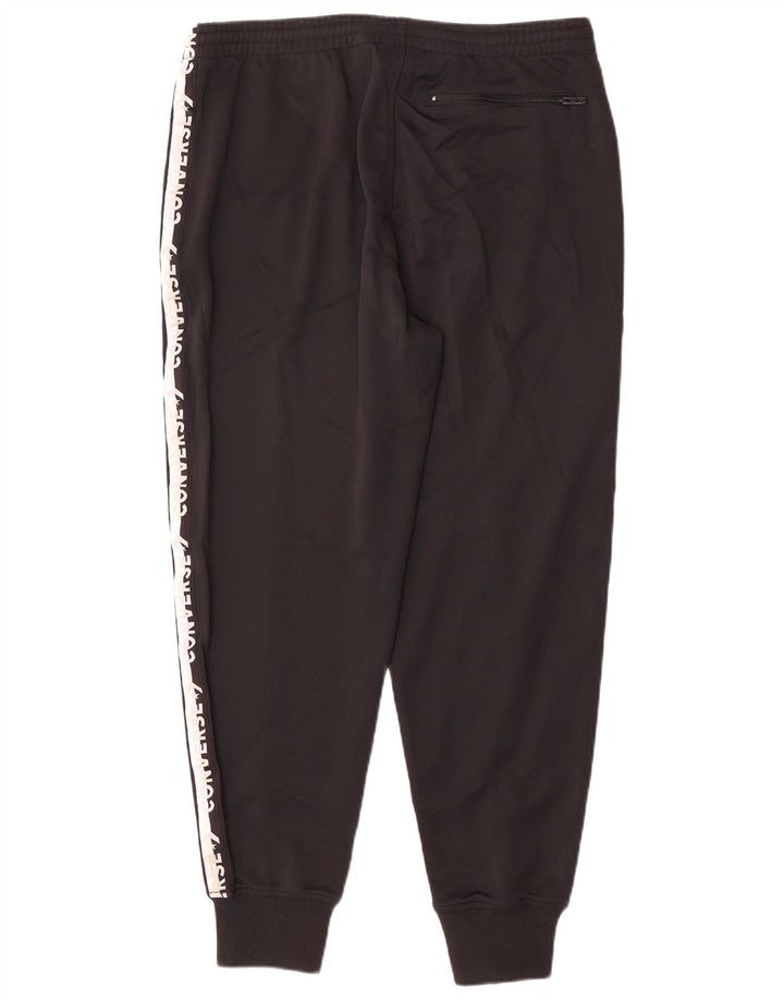 CONVERSE Herren-Trainingsanzug mit Grafik, Jogginghose, groß, Schwarz, Farbblock