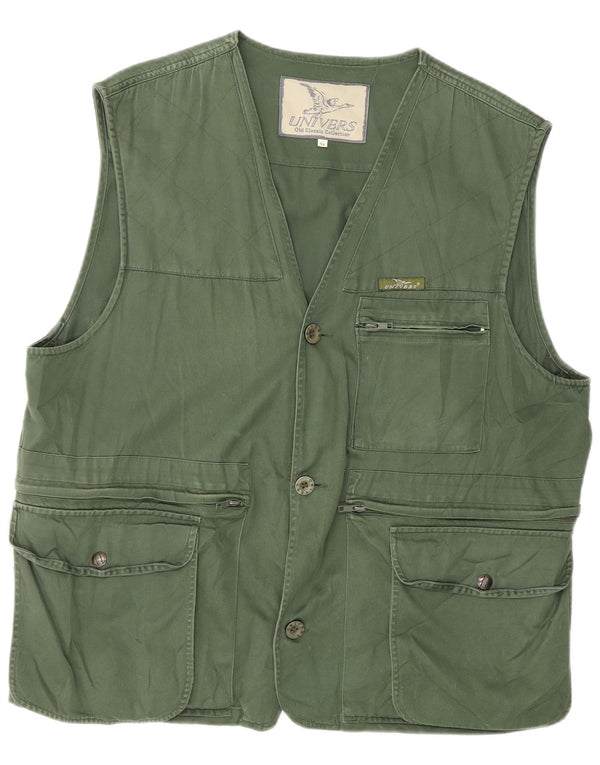 Univers Herren Utility Gilet IT 54 2XL Grün