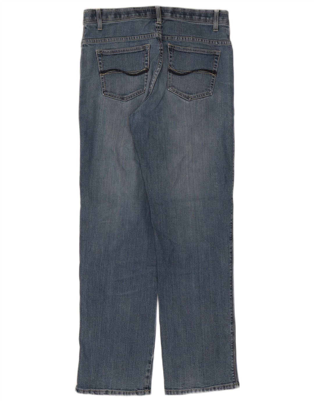 Lee Damen Stretch Straight Jeans W32 L30 Blau