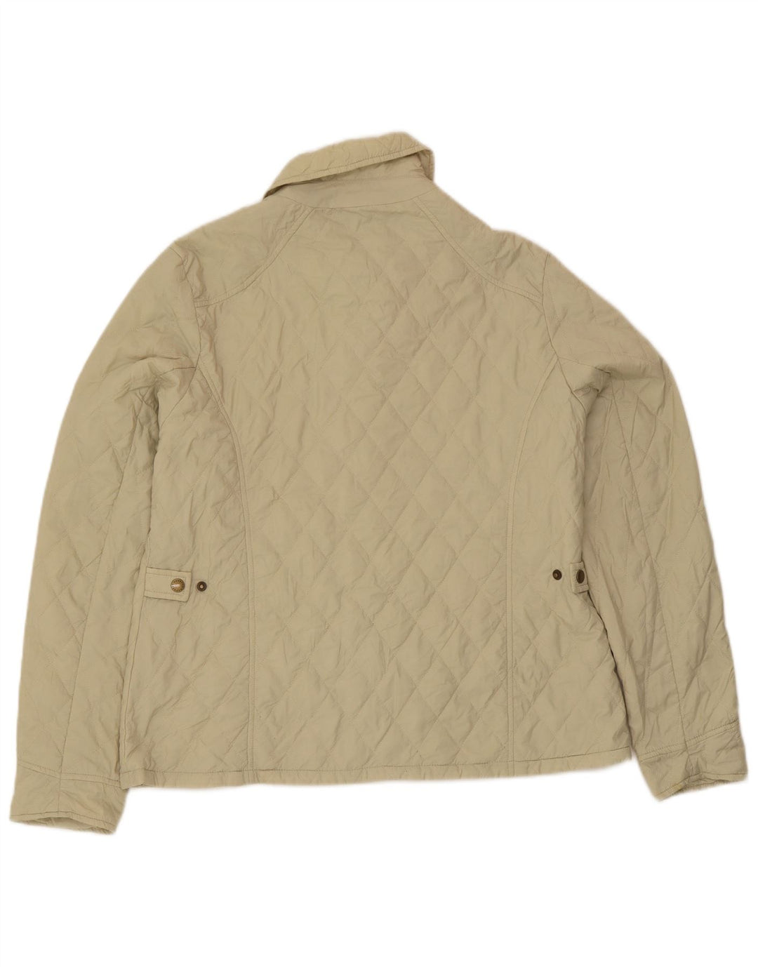 Barbour Damen Steppjacke UK 18 XL Khaki Polyamid