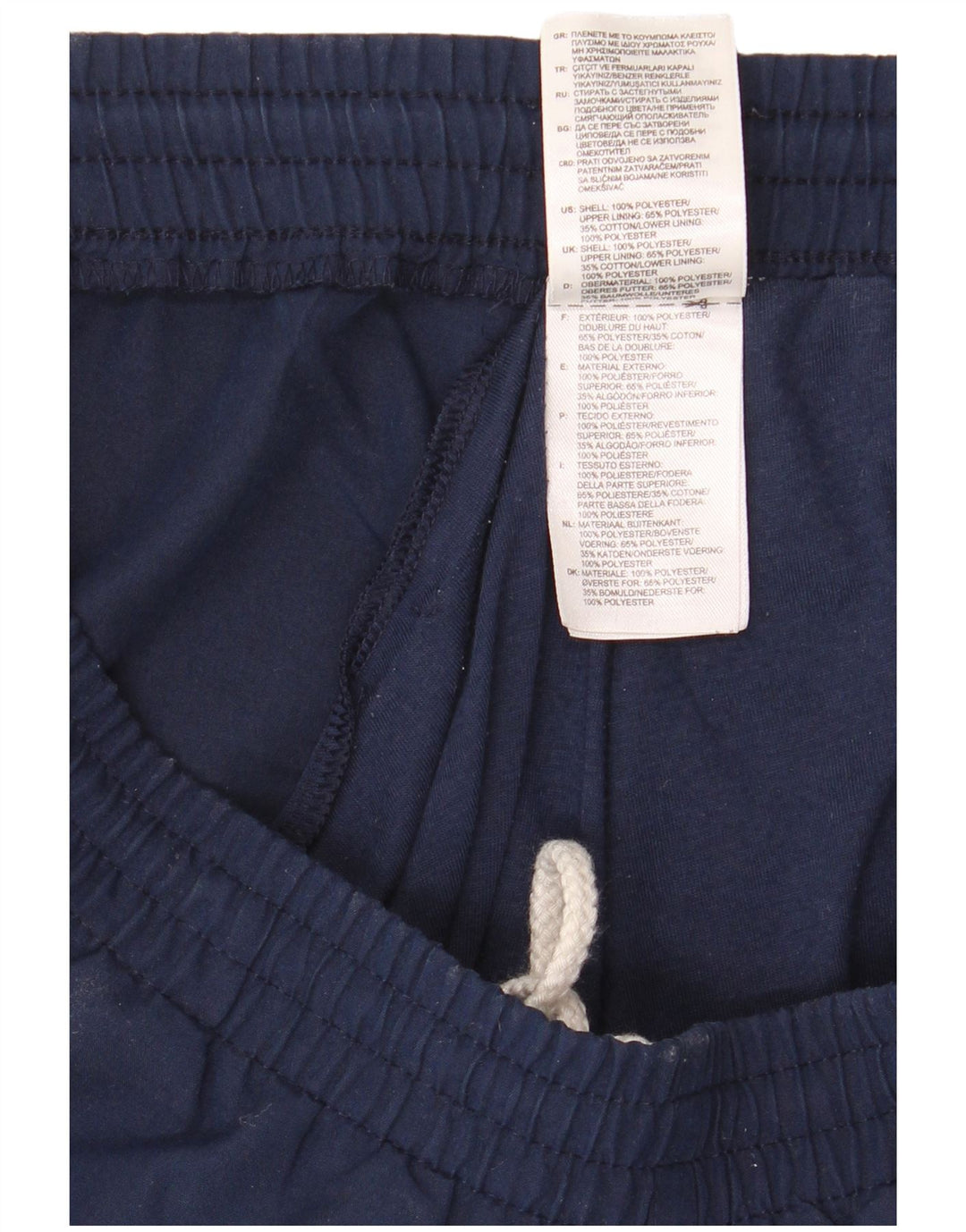 Adidas Herren-Trainingshose, Jogginghose, groß, marineblau, Polyester