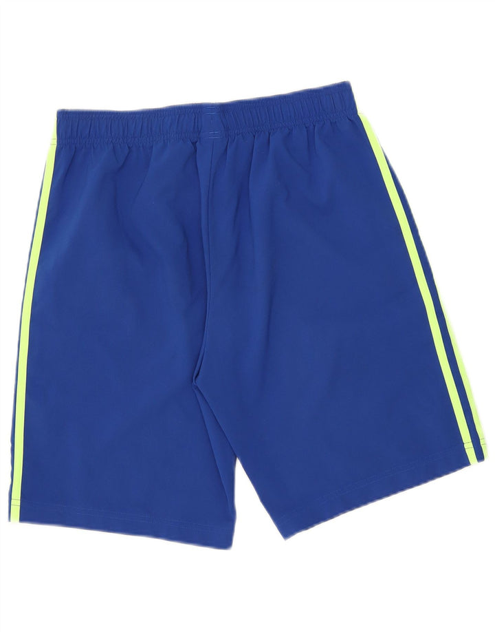 Adidas Jungen Sportshorts 15-16 Jahre Blaues Polyester