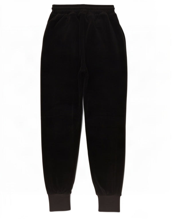 Adidas Damen Velours-Trainingshose, Jogginghose, UK 12, mittelschwarz
