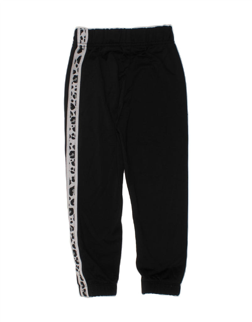NIKE Girls Tracksuit Trousers Joggers 3-4 Years W20 L15 Black Animal Print Vintage Nike and Second-Hand Nike from Messina Hembry 