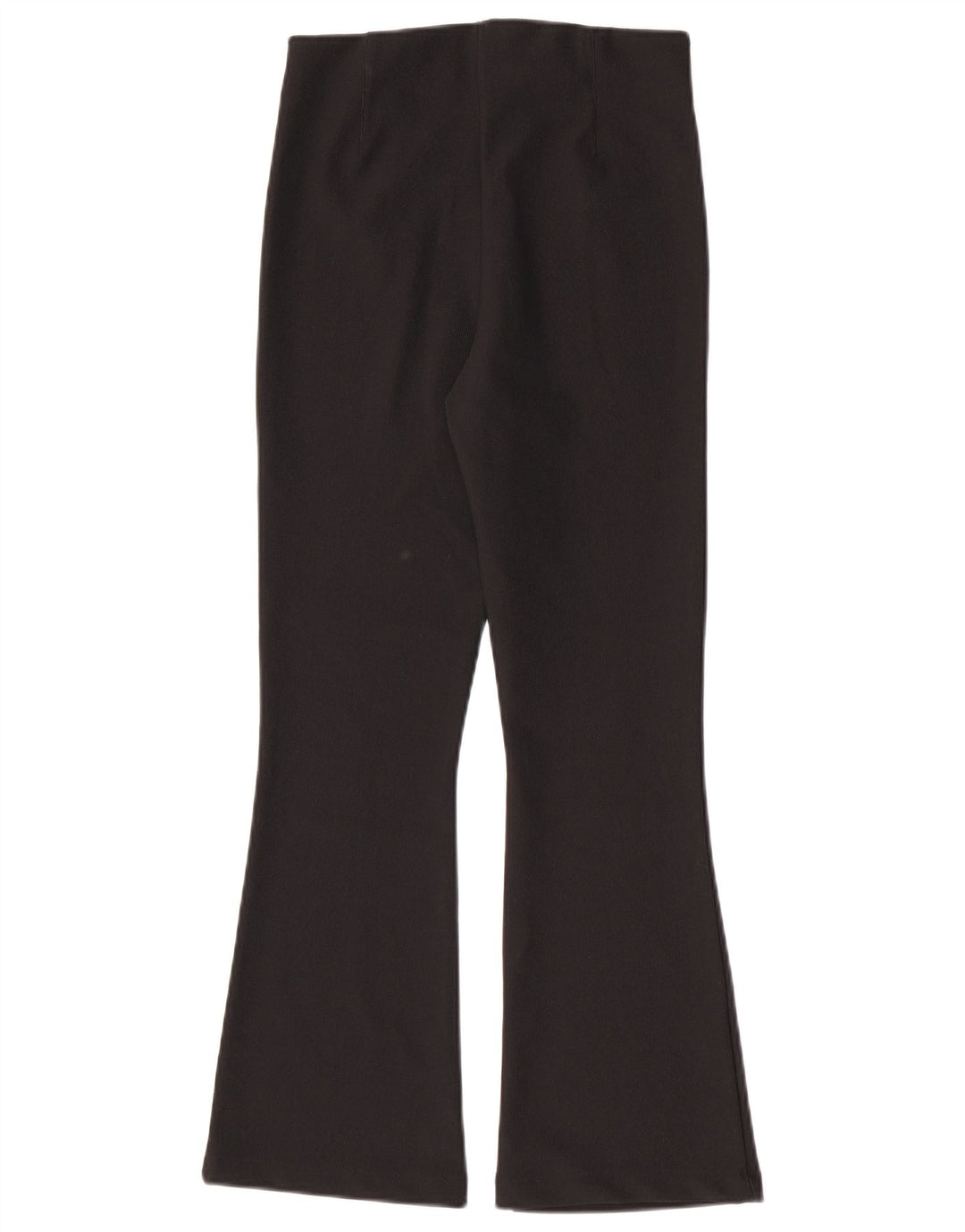 Zara Damen Flare Leggings UK 12 Medium Schwarz Polyester