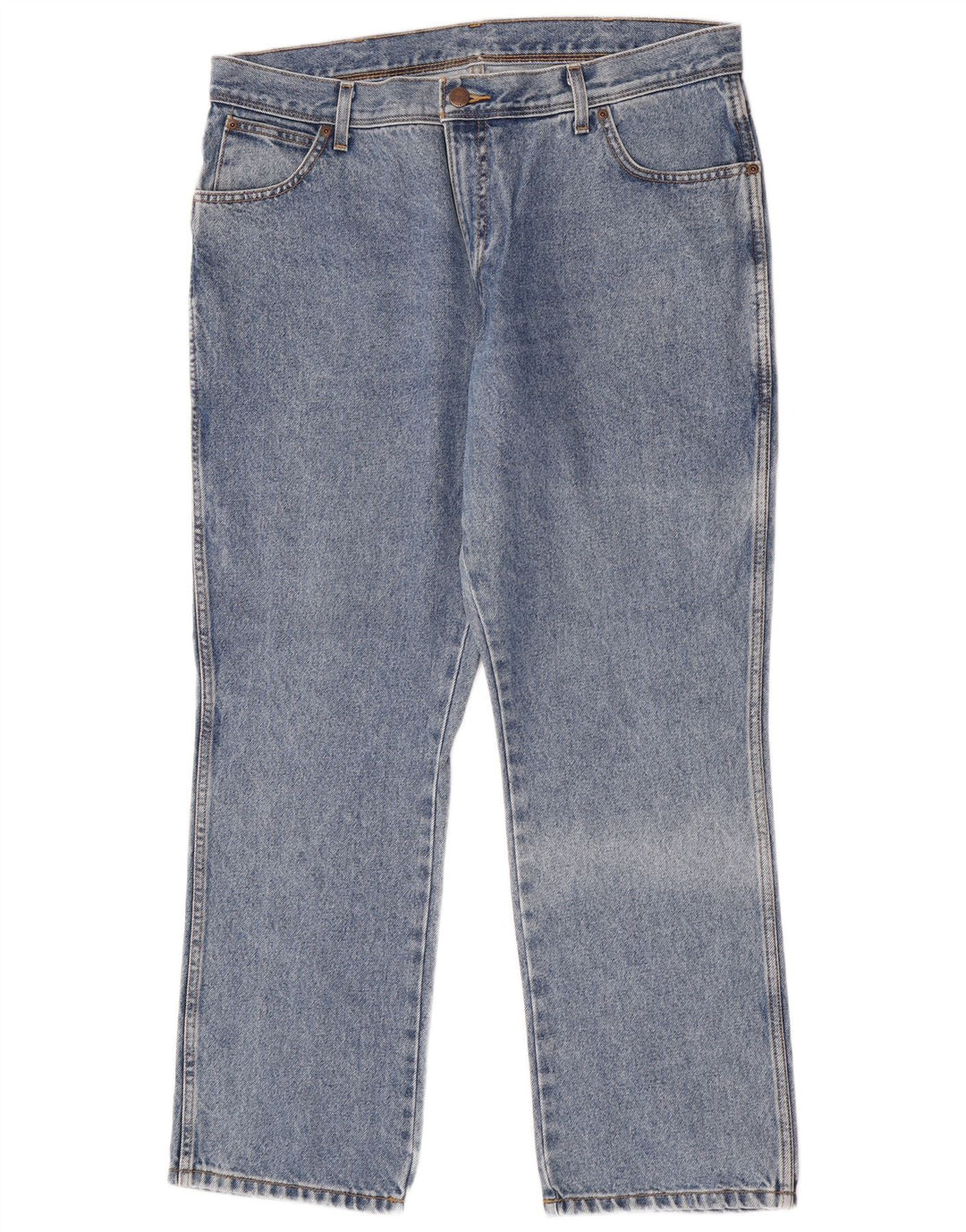 Wrangler Herren-Jeans mit normaler Passform, gerade Passform, W38, L30, Blau, Baumwolle