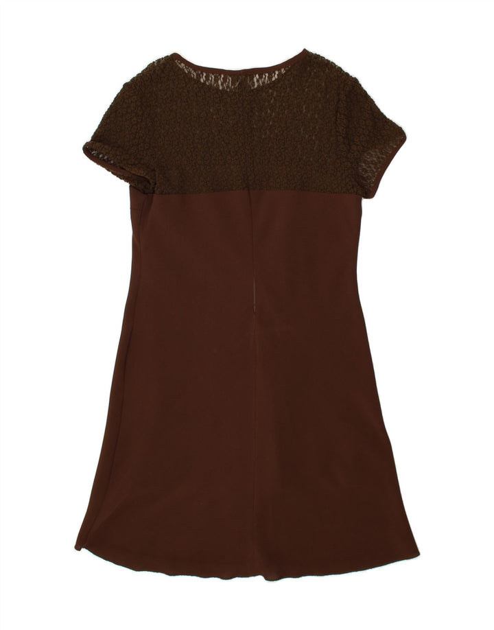 VINTAGE Womens 3 Button 2 Piece Set IT 48 XL Brown Polyester Vintage Vintage and Second-Hand Vintage from Messina Hembry 