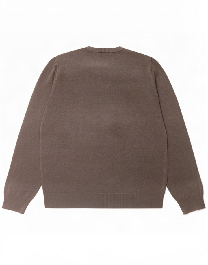 Marks & Spencer Herren-Pullover mit V-Ausschnitt, groß, Acryl, Grau